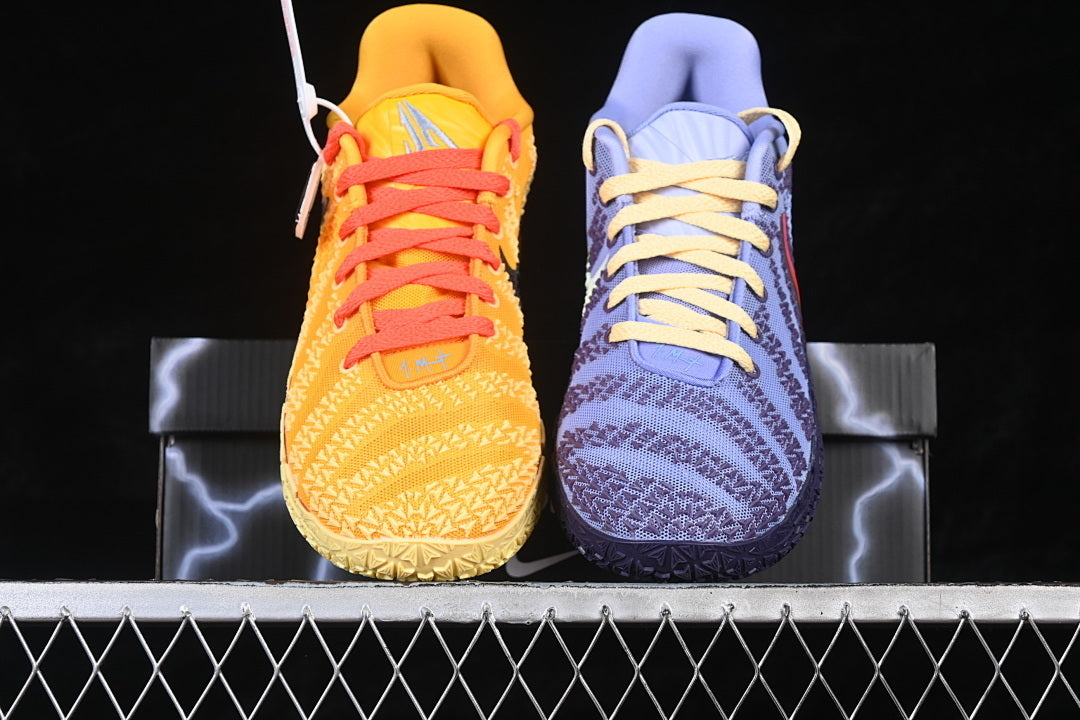 JA 3 EP PRACTICAL BASKETBALL SHOES PURPLE/ORANGE