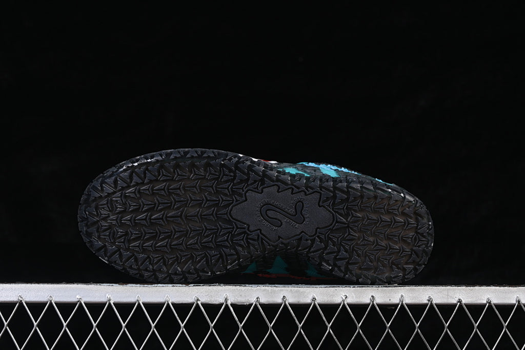 JA 3 EP LOW TOP BASKETBALL SHOES BLUE/BLACK/RED