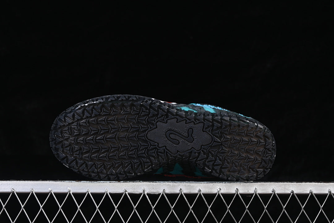 JA 3 EP LOW TOP BASKETBALL SHOES BLUE/BLACK/RED