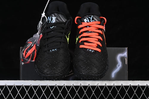 JA 3 EP Practical basketball shoes BLACK/ORANGE/RED/GREEN]