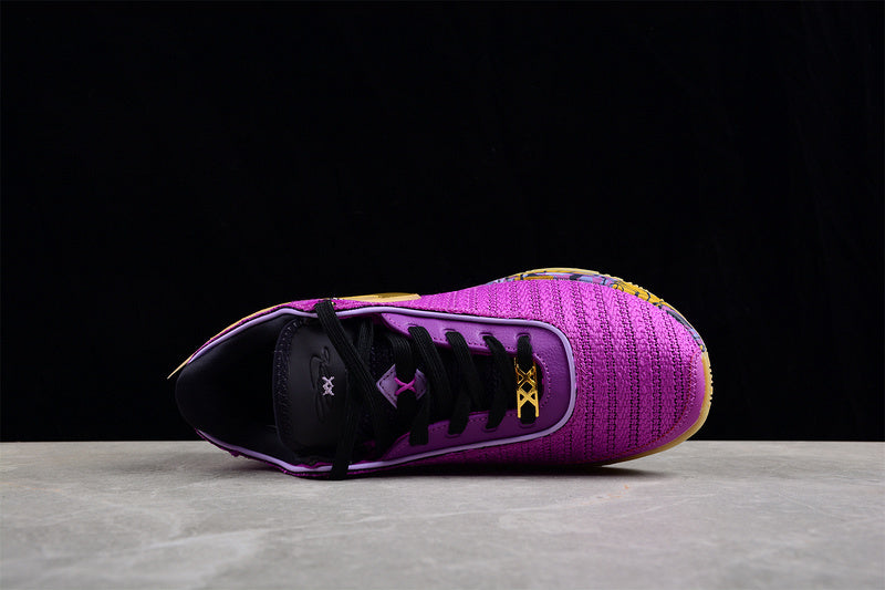 LEBRON 20 GS YOUNG HEIRS VIVID PURPLE/METALLIC GOLD/BLACK/CAVE PURPLE/LILAC