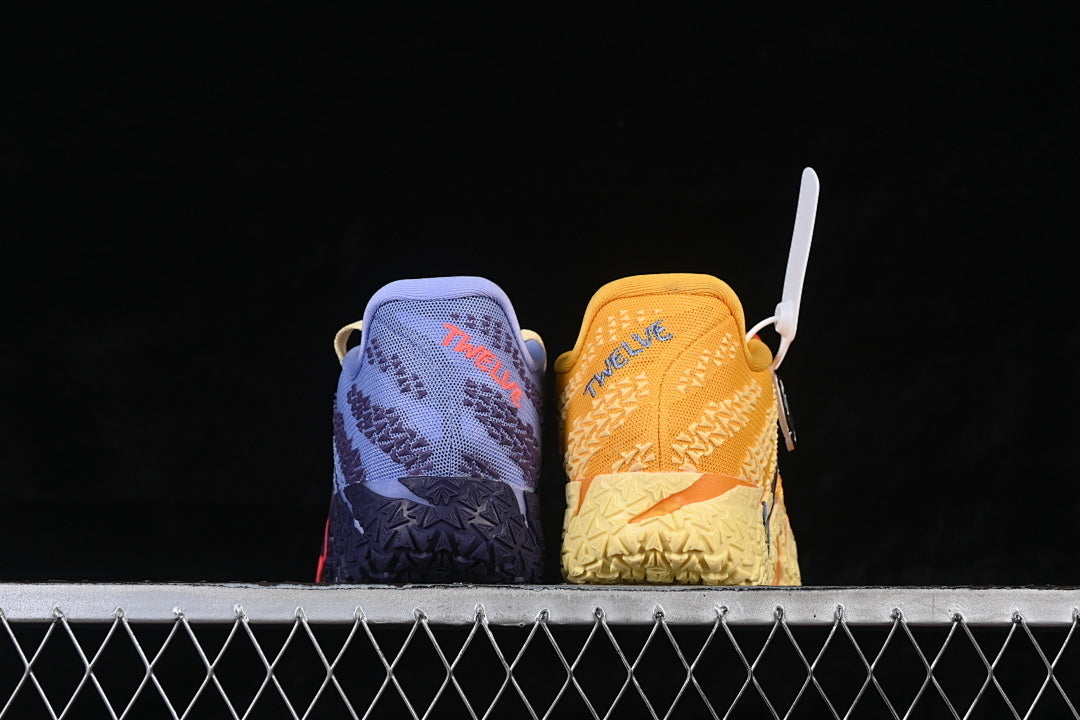 JA 3 EP PRACTICAL BASKETBALL SHOES PURPLE/ORANGE