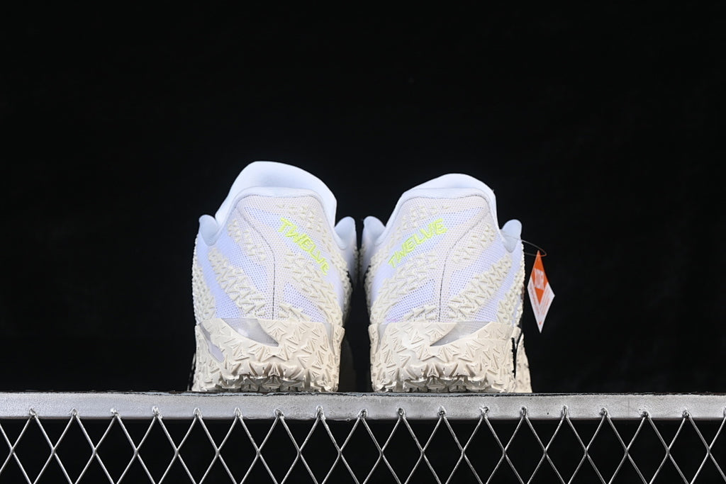 JA 3 EP LOW TOP BASKETBALL SHOES BLACK/WHITE/BEIGE