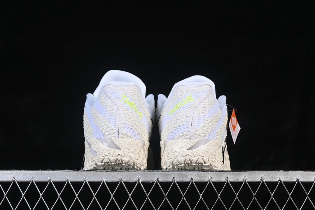 JA 3 EP LOW TOP BASKETBALL SHOES BLACK/WHITE/BEIGE