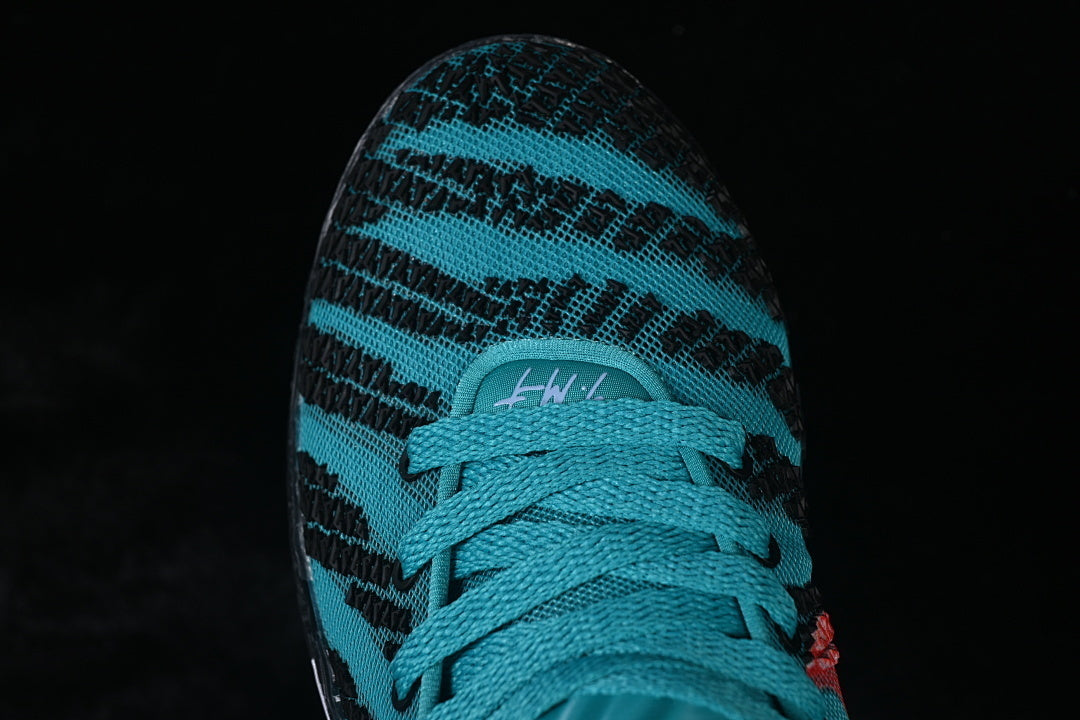 JA 3 EP LOW TOP BASKETBALL SHOES BLUE/BLACK/RED