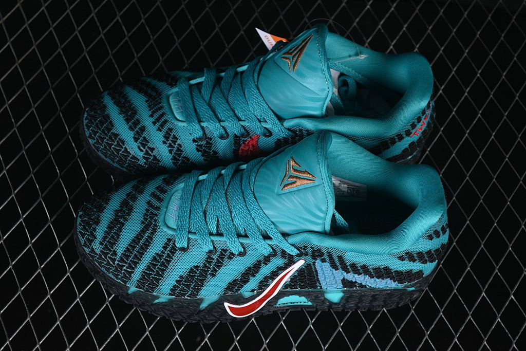 JA 3 EP LOW TOP BASKETBALL SHOES BLUE/BLACK/RED