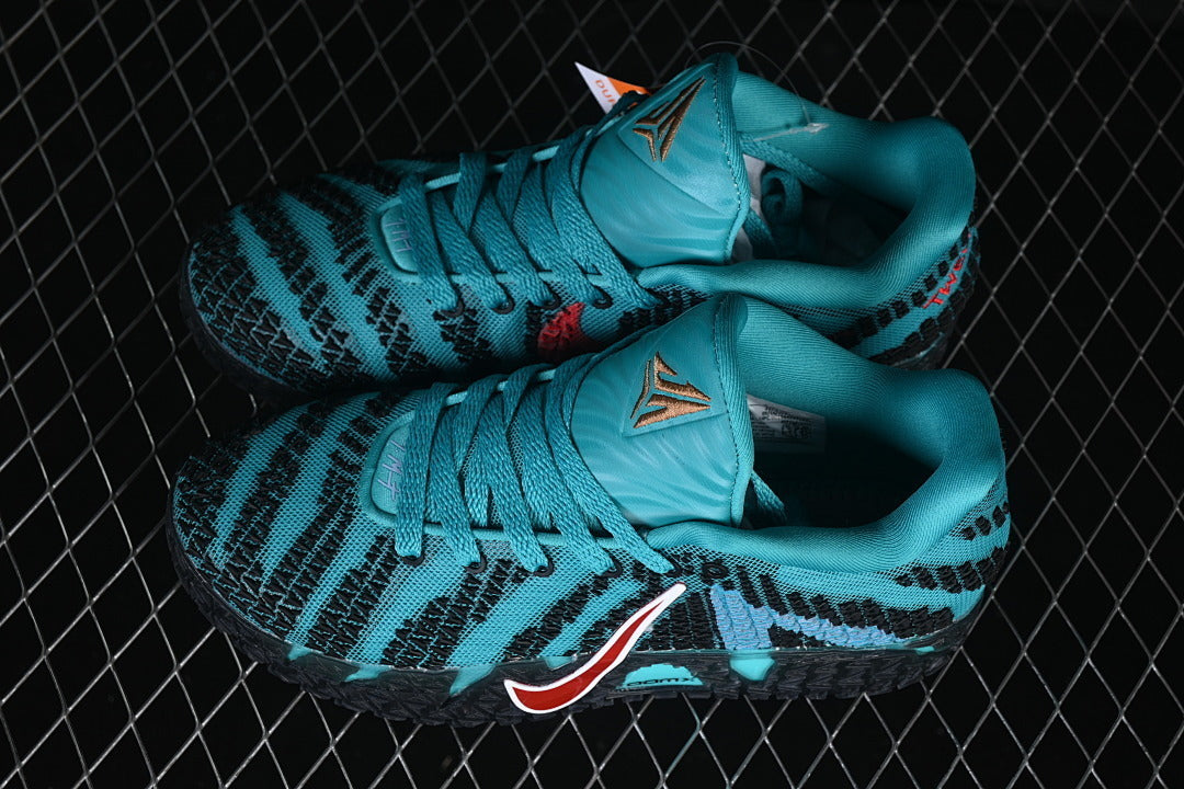 JA 3 EP LOW TOP BASKETBALL SHOES BLUE/BLACK/RED