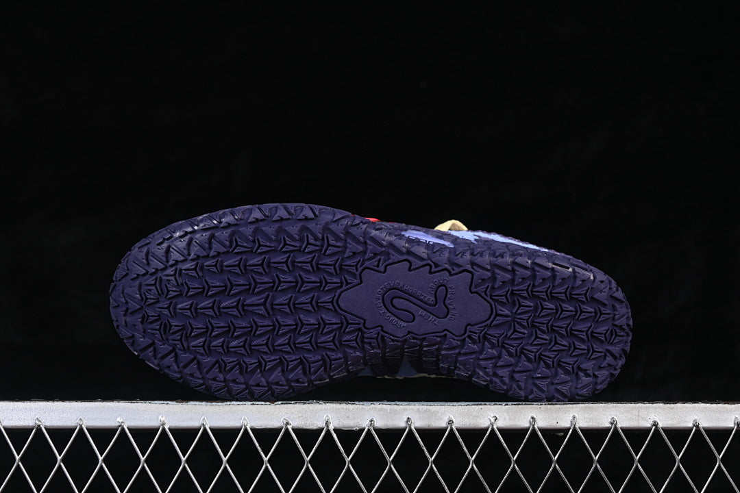 JA 3 EP PRACTICAL BASKETBALL SHOES PURPLE/ORANGE