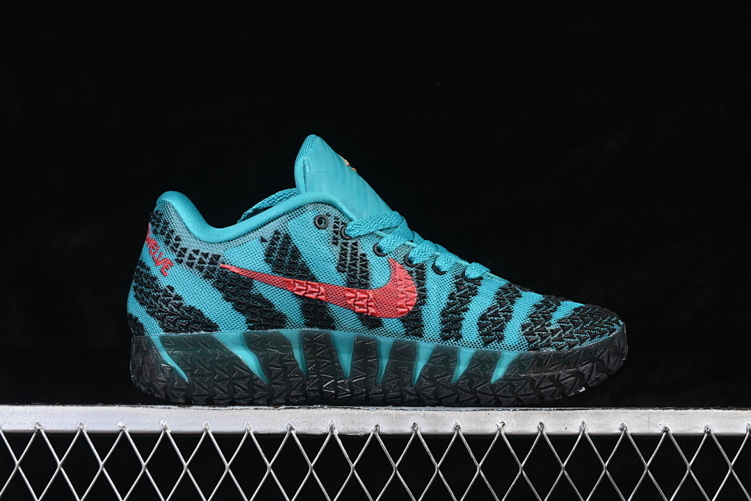 JA 3 EP LOW TOP BASKETBALL SHOES BLUE/BLACK/RED